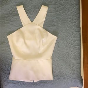 BCBGMAXAZRIA Nice white top